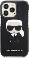 Karl Lagerfeld TPE Full Body Ikonik Kryt na iPhone 13 Pro Black - Kryt na mobil