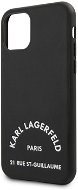 Karl Lagerfeld Rue St Gullaume for iPhone 11, Black - Phone Cover
