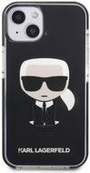 Karl Lagerfeld TPE Full Body Ikonik Cover for iPhone 13 mini Black - Phone Cover
