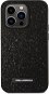 Karl Lagerfeld Glitter Plague Back Cover for iPhone 14 Pro Max Black - Phone Cover