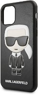 Karl Lagerfeld Embossed tok iPhone 11 Pro Max készülékhez, fekete - Telefon tok