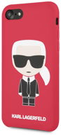 Karl Lagerfeld Full Body für iPhone 7/8 Rot - Handyhülle