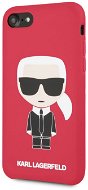 Karl Lagerfeld Full Body for iPhone 7/8, Red - Phone Cover