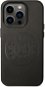 Karl Lagerfeld PU Leather Perforated Logo iPhone 14 Pro Max hátlap tok - fekete - Telefon tok