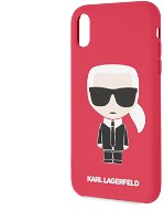 Karl Lagerfeld Full Body Iconic for iPhone XR, Red - Phone Cover