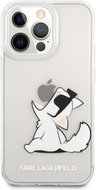 Karl Lagerfeld PC/TPU Choupette Eat Cover for iPhone 14 Pro Transparent - Phone Cover
