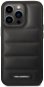 Karl Lagerfeld Quilted Puffy Metal Logo iPhone 14 Pro Max fekete hátlap tok - Telefon tok