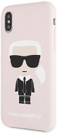 Karl Lagerfeld Iconic Bull Body pre iPhone X/XS Pink - Kryt na mobil