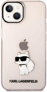 Karl Lagerfeld IML Choupette NFT hátlap iPhone 14 Plus Pink készülékhez - Telefon tok
