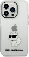 Karl Lagerfeld IML Choupette NFT iPhone 14 Pro átlátszó hátlap tok - Telefon tok