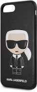 Karl Lagerfeld Ikonik Cover for iPhone 7/8 Plus, Black - Phone Cover