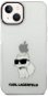 Karl Lagerfeld IML Choupette NFT Zadný Kryt pre iPhone 14 Plus Transparent - Kryt na mobil