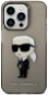 Karl Lagerfeld IML Ikonik NFT iPhone 14 Pro fekete hátlap tok - Telefon tok