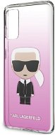 Karl Lagerfeld Degrade Cover for Samsung Galaxy S20, Pink - Phone Cover
