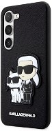 Karl Lagerfeld PU Saffiano Karl and Choupette NFT Samsung Galaxy S23 Black tok - Telefon tok