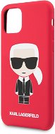 Karl Lagerfeld Iconic Body Cover for iPhone 11, Red (EU Blister) - Phone Cover