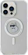 Karl Lagerfeld IML Choupette MagSafe Zadní Kryt pro iPhone 15 Pro Max Transparent - Phone Cover