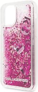 Karl Lagerfeld Floating Charms tok iPhone 11 Pro Max készülékhez - rózsaszín/arany (EU Blister) - Telefon tok