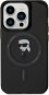 Karl Lagerfeld IML Ikonik MagSafe Zadný Kryt pre iPhone 15 Pro Black - Kryt na mobil