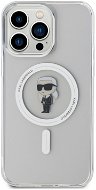Karl Lagerfeld IML Ikonik MagSafe Back Cover für iPhone 15 Pro Max transparent - Handyhülle