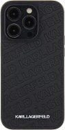 Karl Lagerfeld PU Quilted Pattern Zadní Kryt pro iPhone 15 Pro Max Black - Phone Cover