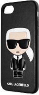 Karl Lagerfeld Full Body Iconic for iPhone 8/SE 2020, Black - Phone Cover