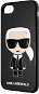 Karl Lagerfeld Full Body Iconic für iPhone 8 / SE 2020 Schwarz - Handyhülle