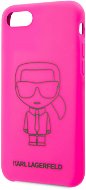 Karl Lagerfeld Ikonic for iPhone 8/SE 2020, Pink - Phone Cover