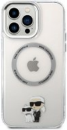 Karl Lagerfeld IML Karl and Choupette NFT MagSafe Back Cover für iPhone 13 Pro Max Transparent - Handyhülle