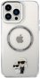 Karl Lagerfeld IML Karl and Choupette NFT iPhone 13 Pro Max átlátszó MagSafe hátlap tok - Telefon tok