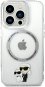 Karl Lagerfeld IML Karl and Choupette NFT MagSafe Zadný Kryt na iPhone 14 Pro Transparentný - Kryt na mobil