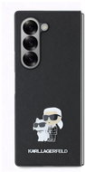 Karl Lagerfeld PU Saffiano Karl and Choupette Back Cover for Samsung Galaxy Z Fold6 Black - Phone Cover