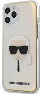 Karl Lagerfeld PC/TPU Head for Apple iPhone 12 Pro Max, Iridescent - Phone Cover