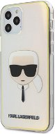 Karl Lagerfeld PC/TPU Head for Apple iPhone 12/12 Pro, Iridescent - Phone Cover