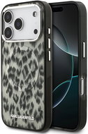 Karl Lagerfeld IML Leopard MagSafe Back Cover for iPhone 17 Pro Brown - Phone Cover