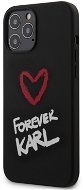 Karl Lagerfeld Forever for Apple iPhone 12 Pro Max, Black - Phone Cover