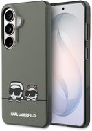 Karl Lagerfeld IML K&CH Peekaboo Logo Magnetic Back Cover for Samsung Galaxy S26 Black - Phone Cover