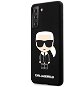 Karl Lagerfeld Iconic Full Body Silikon Cover für Samsung Galaxy S21+ - schwarz - Handyhülle