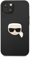 Karl Lagerfeld PU Leather Karl Head Apple iPhone 13 mini fekete tok - Telefon tok