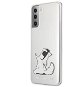 Karl Lagerfeld PC/TPU Choupette Eatse tok a Samsung Galaxy S21 készülékhez Transparent - Telefon tok