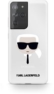 Karl Lagerfeld PC/TPU Head Cover for Samsung Galaxy S21 Ultra Transparent - Phone Cover