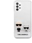 Karl Lagerfeld PC/TPU Karl & Choupette Samsung Galaxy A32 5G átlátszó tok - Telefon tok
