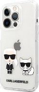 Karl Lagerfeld PC/TPU Ikonik Cover for Apple iPhone 13 Pro Max, Transparent - Phone Cover