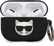 Karl Lagerfeld Choupette Case for Airpods Pro Black - Headphone Case