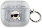 Karl Lagerfeld PU Embossed Karl Head Pouzdro pro AirPods 3 Silver - Headphone Case
