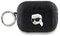 Karl Lagerfeld PU Embossed Karl Head Pouzdro pro AirPods Pro 2 Black - Headphone Case