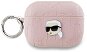 Karl Lagerfeld PU Embossed Karl Head Puzdro na AirPods Pro 2 Pink - Puzdro na slúchadlá