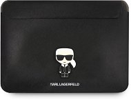 Karl Lagerfeld Saffiano Ikonik Computer Sleeve 13/14" Black - Laptop tok