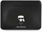Karl Lagerfeld Saffiano Ikonik Computer Sleeve 16" Black - Laptop Case