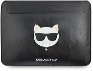 Karl Lagerfeld Choupette Head Embossed Computer Sleeve 16" Black - Laptop tok